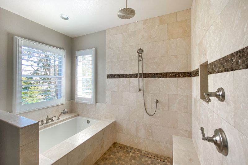 Renovated Shower Areas